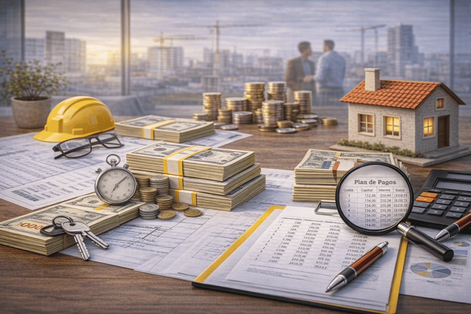 Inversiones en departamentos en pozo, cuotas y estrategias de financiamiento.