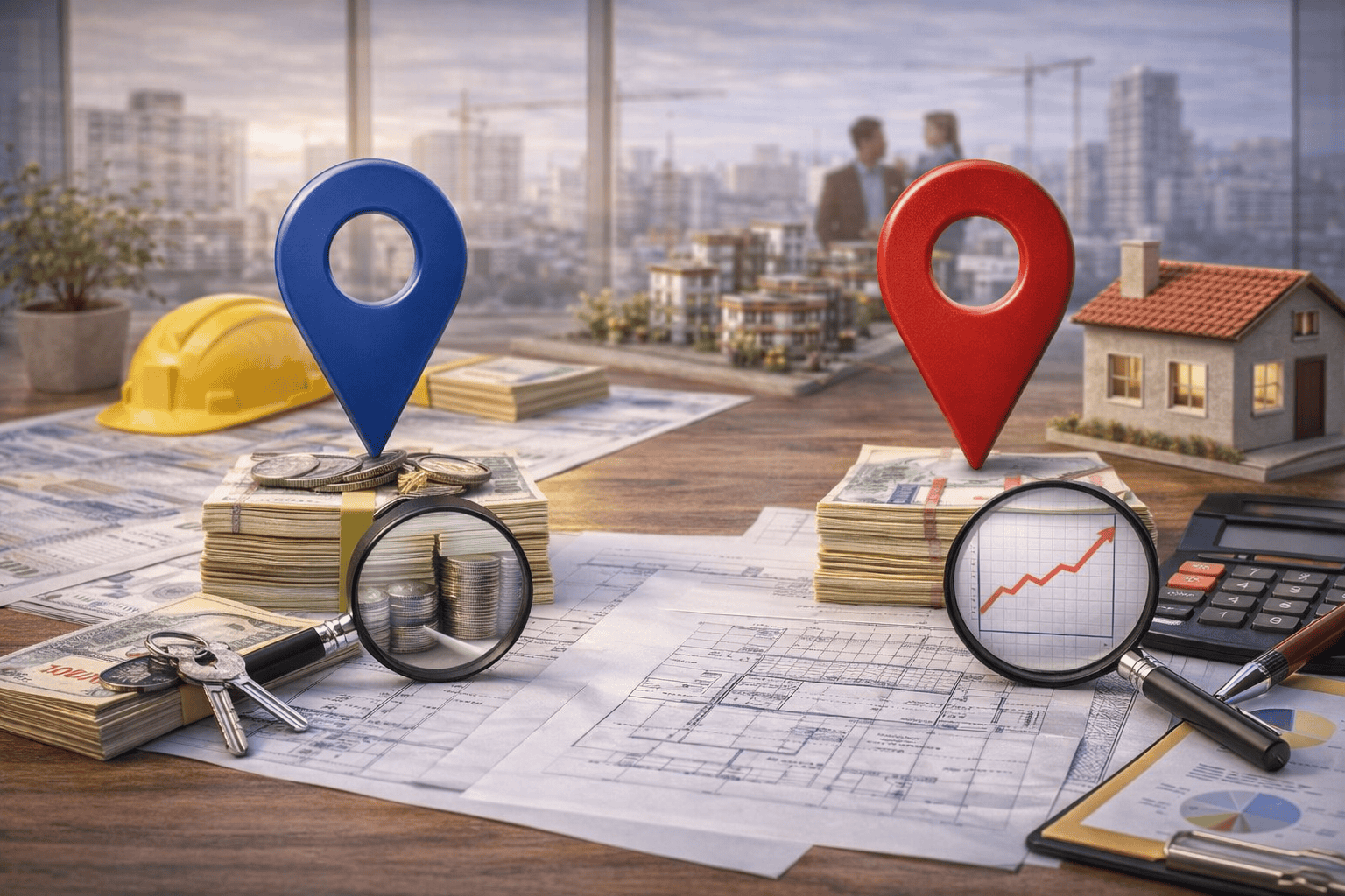 Inversiones en departamentos en pozo en GBA Norte y Oeste, análisis de diferencias y oportunidades.