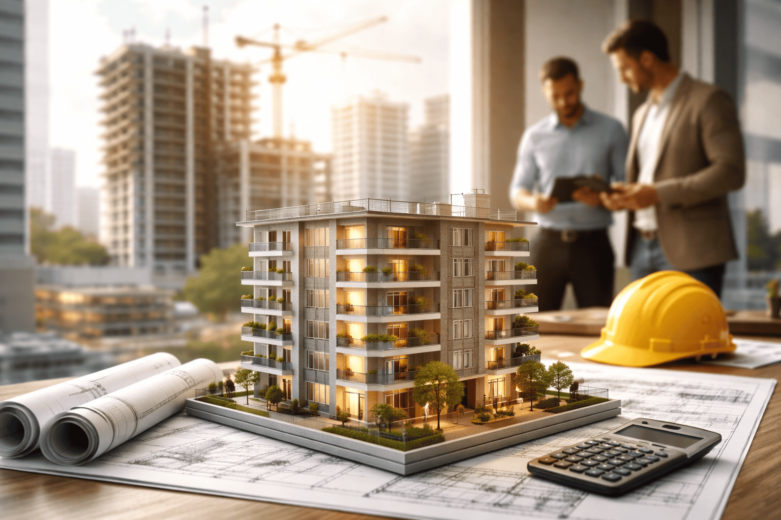 proyecto inmobiliario en construccion visto como inversion en pozo